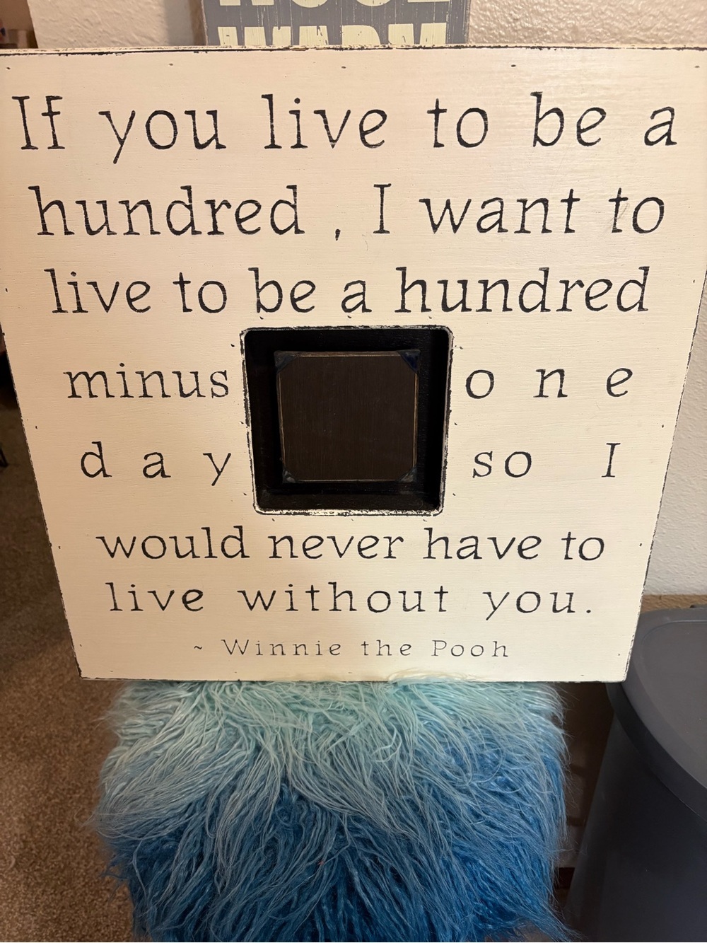 Winnie the Pooh Quote XL Frame Sugarboo Designs